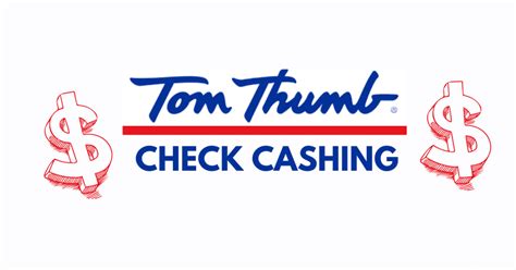 Does tom thumb cash checks. Things To Know About Does tom thumb cash checks. 